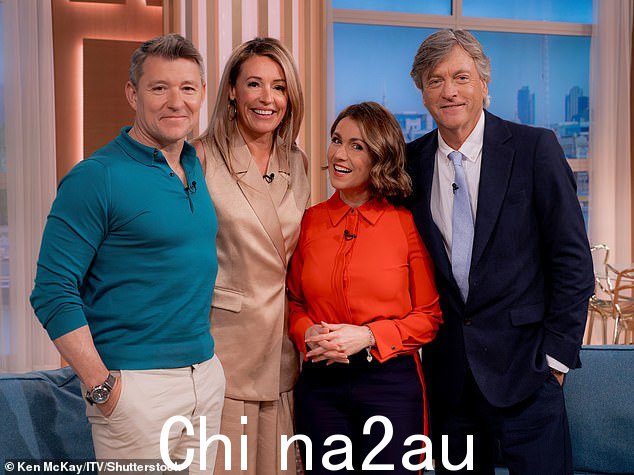 Ben 和 Susanna 与 Cat Deeley 和 Richard 一起参加节目
