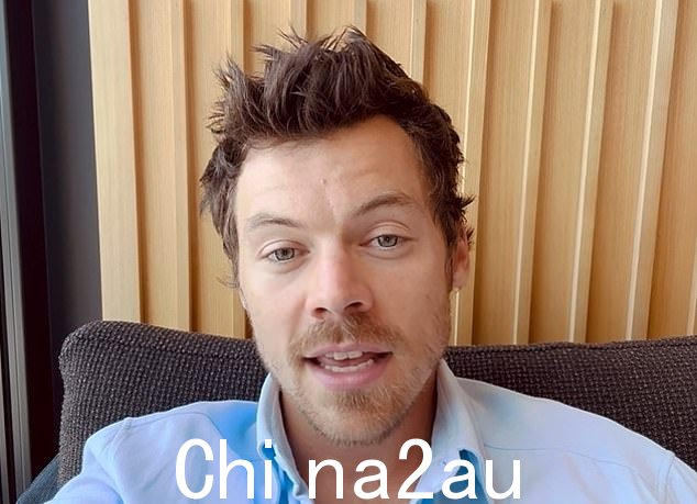 投资者 Harry Styles 在开业前、问题出现之前发来了一条祝你好运的信息,并表达了他的自豪感