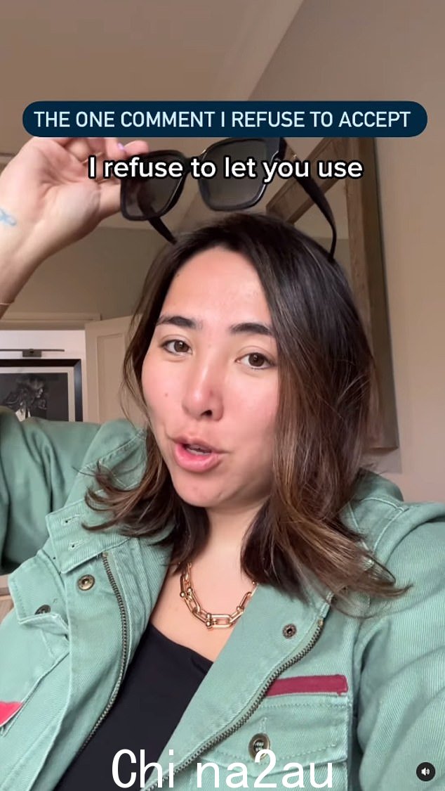 在视频中,她说她'拒绝让她的心碎成为人们说他们不能信任别人的原因,她说她不支持这一点,也不希望自己的良心如此” class=