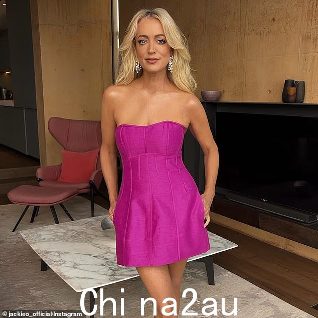 Jackie 'O' Henderson (pictured) may be looking for a new man in Melbourne, according to a new report