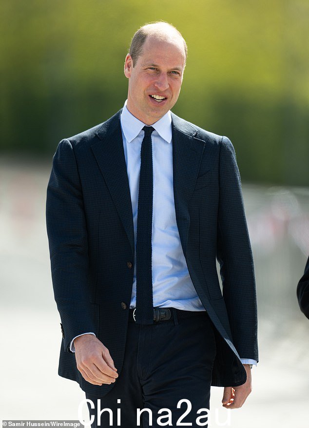 威尔士亲王(4 月份出现)在英国最受喜爱王室成员的榜首位置上仅落后百分之一