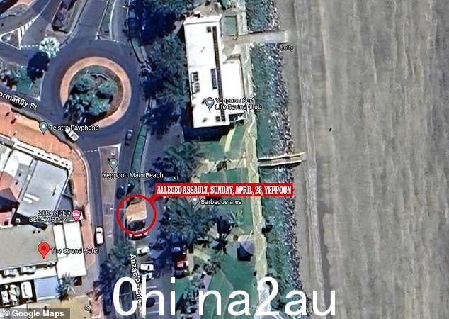 警方正在调查这起涉嫌袭击事件,该事件于 4 月 28 日早些时候在耶蓬的主要街道上拍摄,该镇主要酒店 The Strand 对面