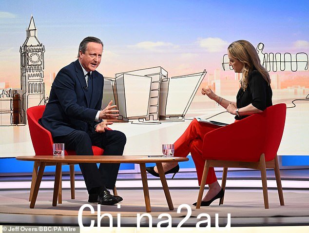 外交大臣在周日与劳拉·库恩斯伯格 (Sunday With Laura Kuenssberg) 节目中强烈敦促 BBC 在 10 月 7 日的暴行之后“再次扪心自问”,如何给哈马斯贴上标签” class=