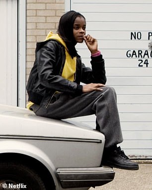 Letitia Wright 在 2011 年《Top Boy》第一季中饰演 Chantelle
