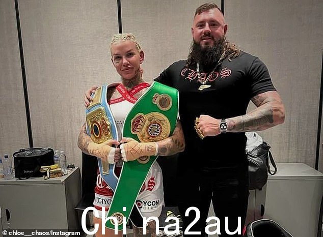 At age 17 she found boxing and after deciding to take the sport seriously she also made the move to change her name