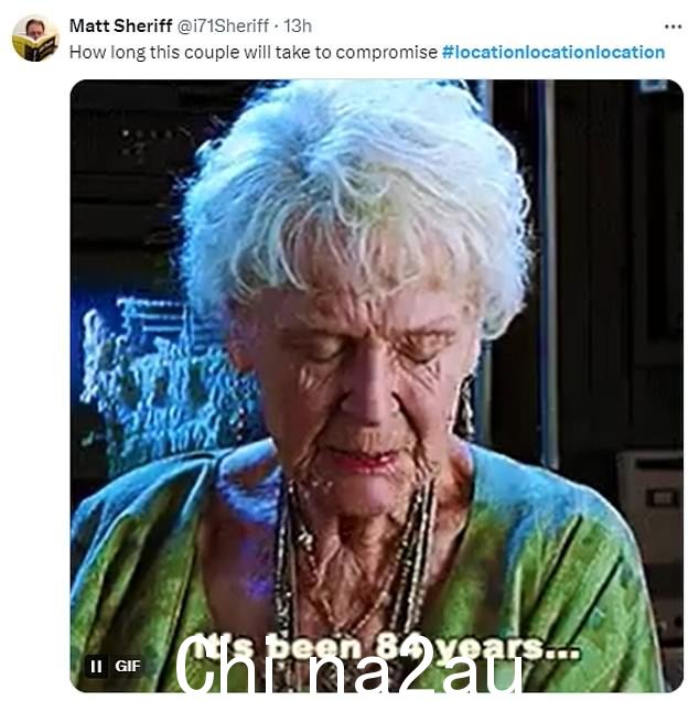 观众很快就指出了讽刺,他们拒绝了比他们目前居住条件宽敞得多的房子