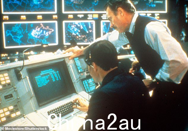 1983 年 WarGames 剧照中的达布尼