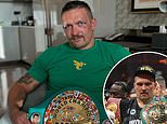 Oleksandr Usyk 在统一战胜 Tyson Fury 后展示了他的战斗伤疤和新腰带...吉普赛国王声称在沙特阿拉伯打断了乌克兰人的下巴