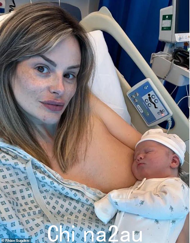 Rhian 讲述了她如何在六周时遭遇流产恐慌和戏剧性的分娩,需要乔治接受紧急氧气