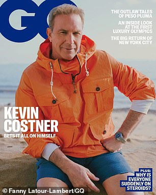 科斯特纳登上《GQ》封面