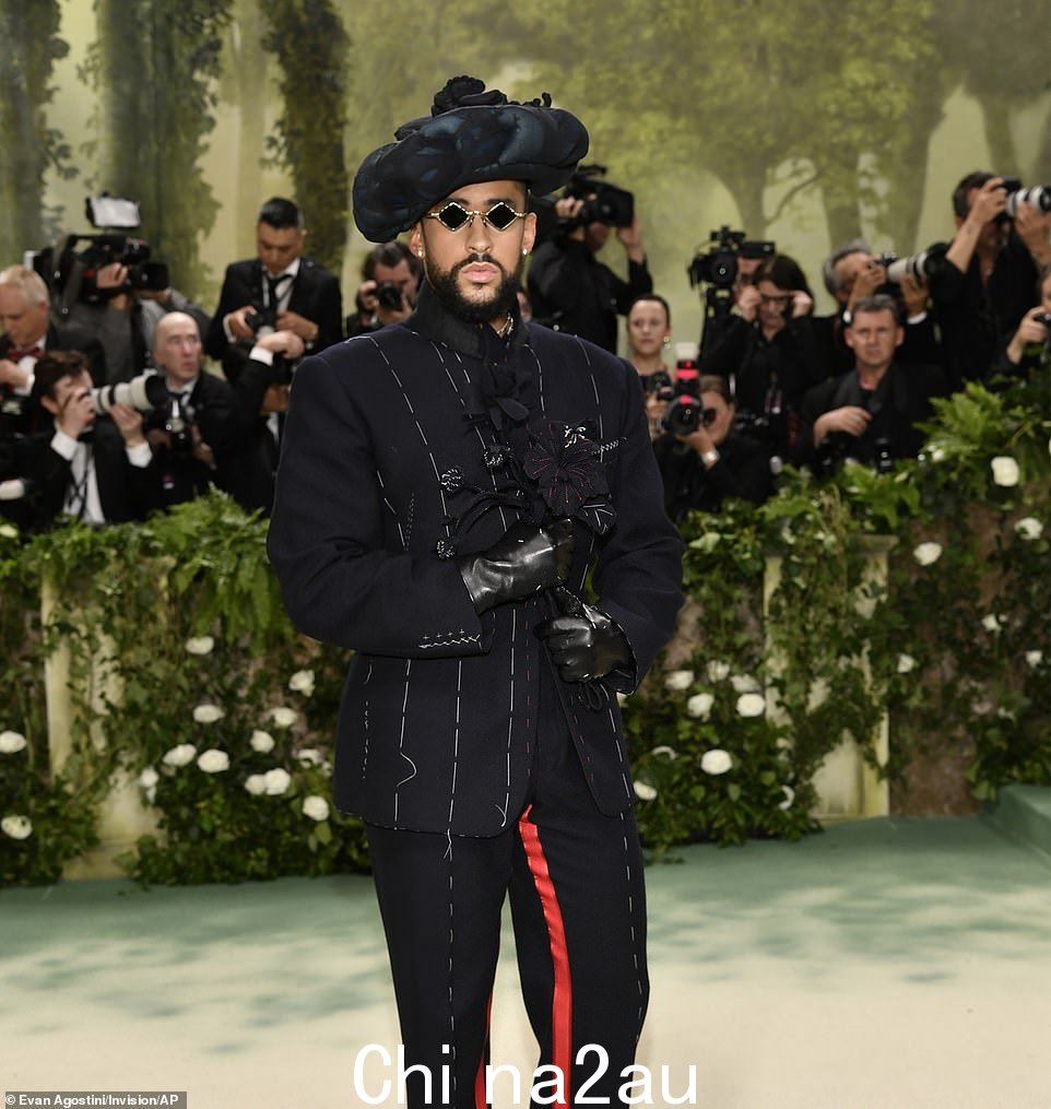 这位音乐家出现在 5 月 6 日的 Met Gala 上