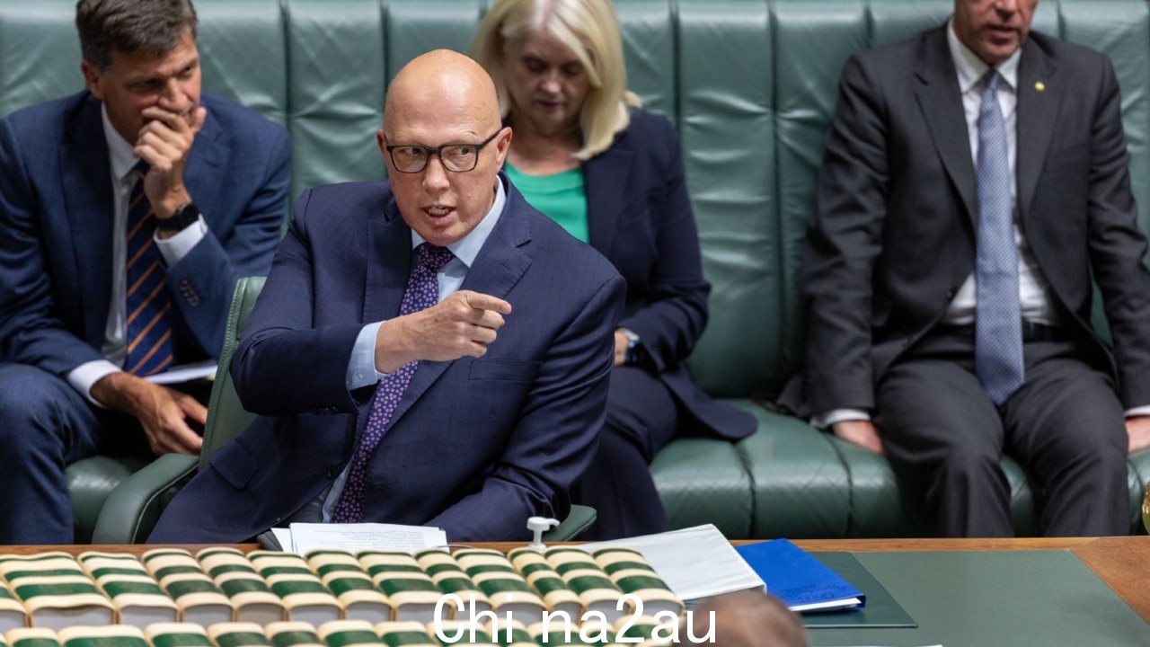 Peter Dutton 指控 ICC反犹太主义,因为阿尔巴内塞“仍然躲藏”” fetchpriority=
