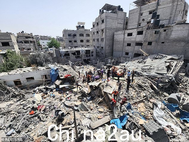 后果5 月 18 日,以色列袭击了加沙地带北部贾巴利亚难民营的一所房屋