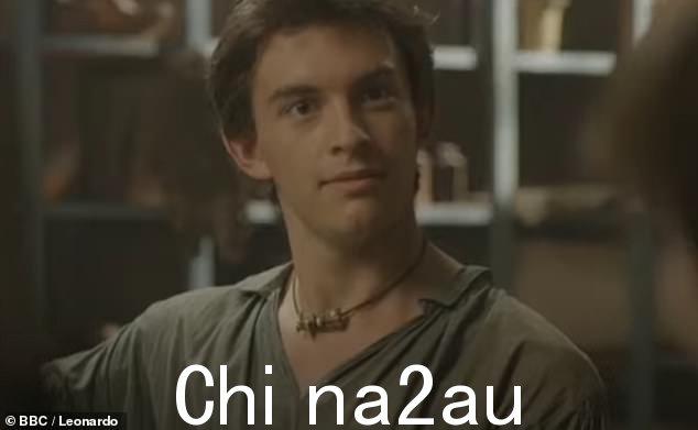 如图:乔纳森·贝利 (Jonathan Bailey) 在 CBBC 节目中扮演少年莱昂纳多·迪·芬奇 (Leonardo di Vinci),讲述画家的一生