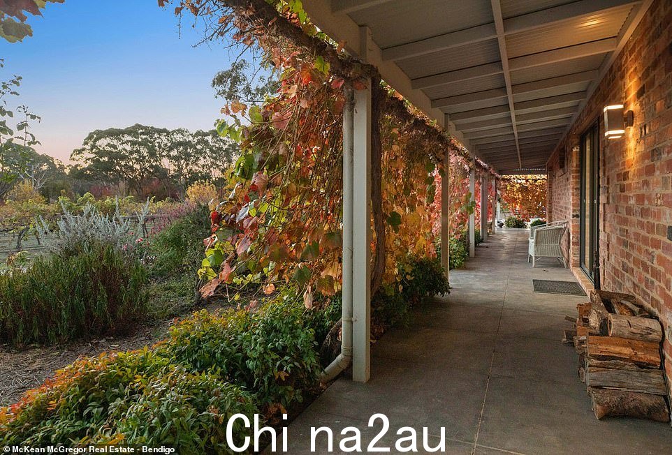 这处迷人的房产现已出售,要价 185 万美元。 McKean McGregor Real Estate - Bendigo 的上市经纪人 Amy Arthur 告诉 FEMAIL,这座庞大的住宅吸引了很多当地人的兴趣