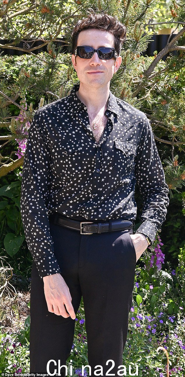 2024 年 5 月 20 日切尔西花展上的电视主持人 Nick Grimshaw