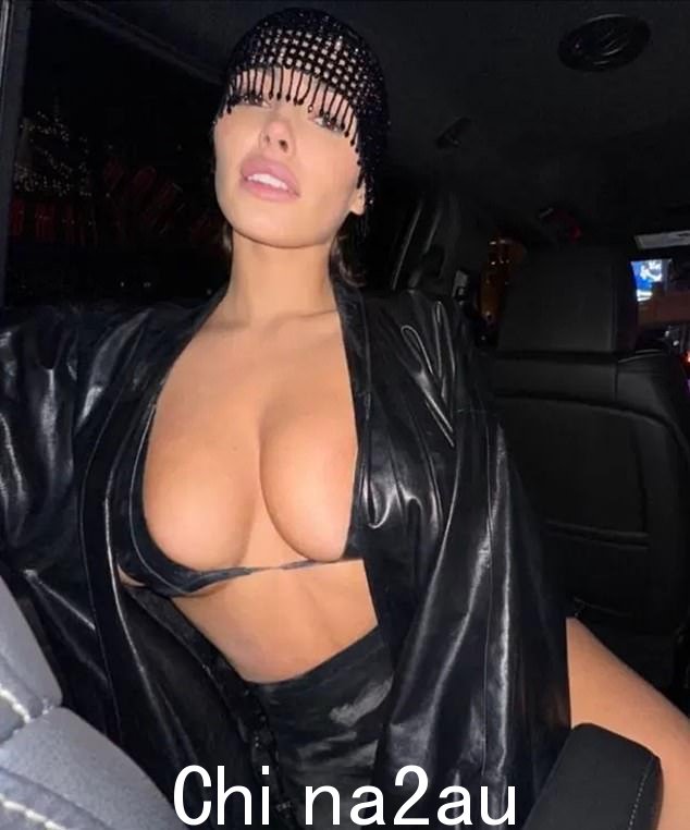 Bianca Censori (pictured) has been spotted back home in Australia. The Aussie model was seen eating lunch with her parents at the trendy Mario's Café in Fitzroy, Melbourne, on Saturday, according to a new report