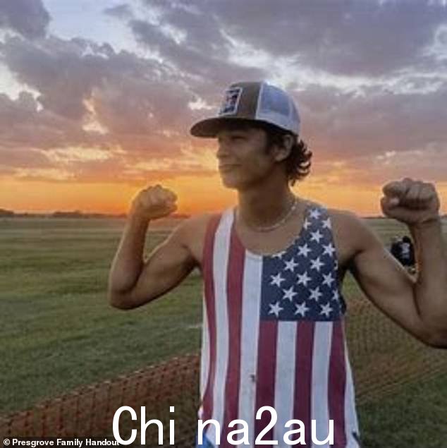 普雷斯格罗夫的家人认领了他的衣服,包括他的美国国旗衬衫他穿着去参加聚会,但很快就在炎热的夏天脱下了,警方检查后,凯莱布将其作为“纪念品”分发给他的朋友们,最后只找到了他的短裤” class=