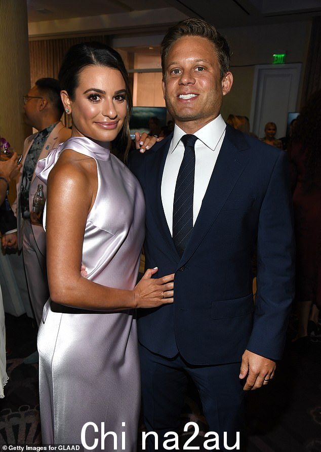 Lea is currently expecting her second child with husband Zandy Reich; Pictured in 2019