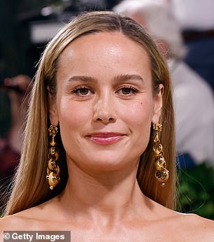 布丽·拉尔森在 Met Gala 上