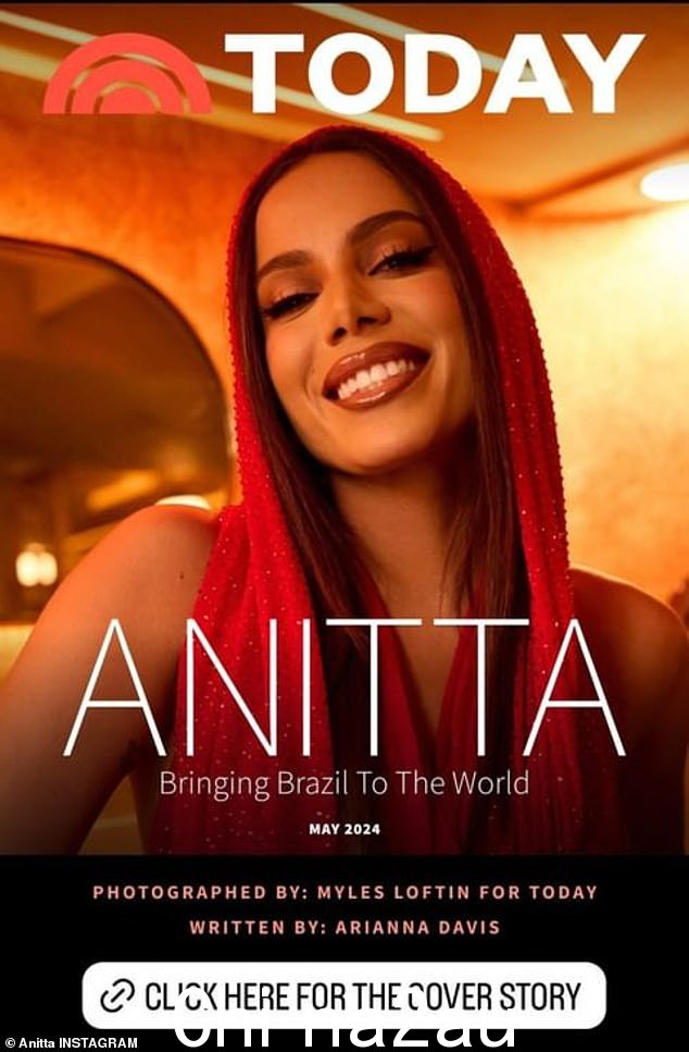 Anitta 是今天的五月数字封面明星
