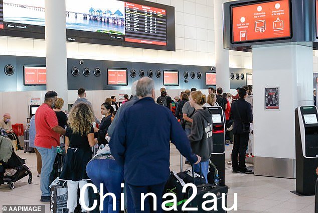 珀斯机场网站显示仍有数十趟国际和国内航班延误