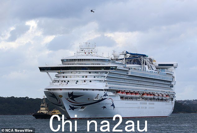 Shane Dixon 与他的母亲在 Pacific Adventure 号上进行了为期三天的 P&O 巡游