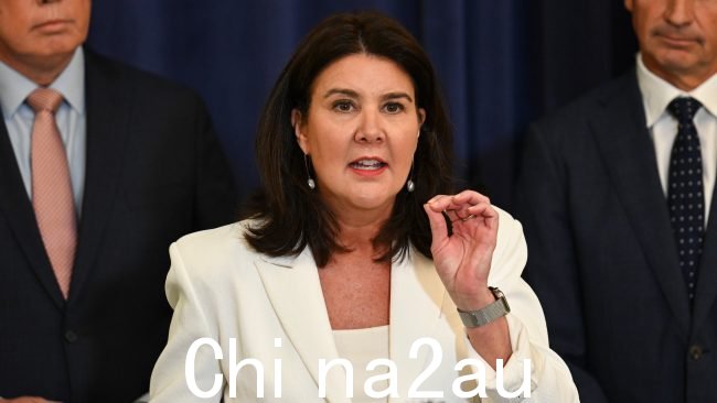 影子财政部长 Jane Hume表示澳洲联储的警告将使澳大利亚人“脊背发凉”。图片:NCA NewsWire / Martin Ollman。