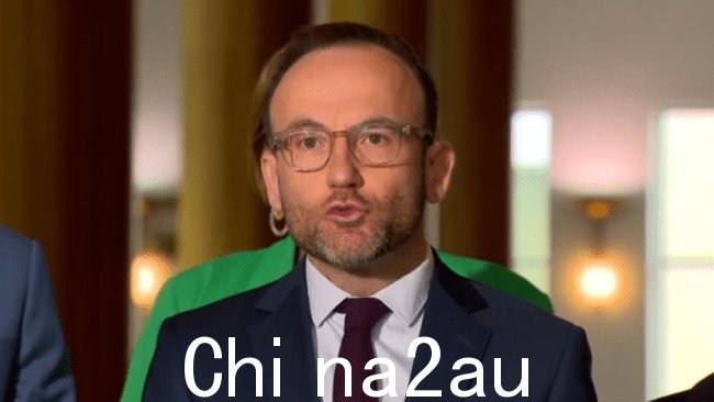 绿党领袖 Adam Bandt 表示工党正试图转移公众对他们的注意力以色列的支持。图片:澳大利亚天空新闻