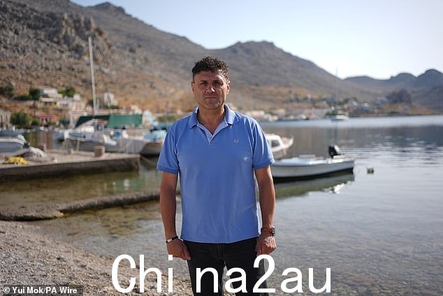 Symi 市长 Eleftherios Papakaloudoukas,6 月 8 日在 Pedi,搜索仍在继续