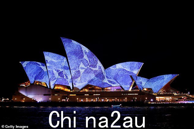Vivid 今年吸引了大批观众,他们冒着寒冷的天气来参加节日
