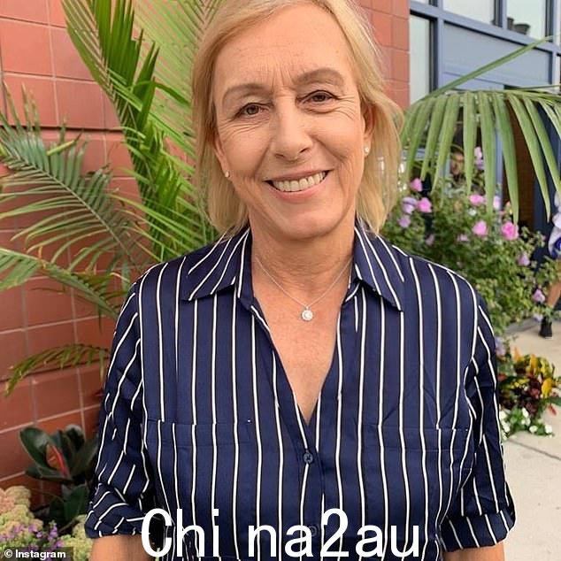 Navratilova 女士(如图)声称,曾在数字体育订阅服务 The Athletic 工作过的 Kay-Jelski 先生已在 X 上屏蔽了她