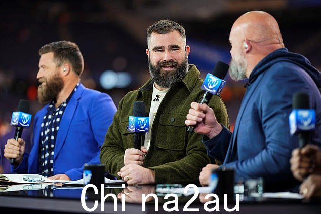 特拉维斯的兄弟杰森在结束了他在费城 13 年的职业生涯后也将加入 ESPN 的周一橄榄球之夜阵容