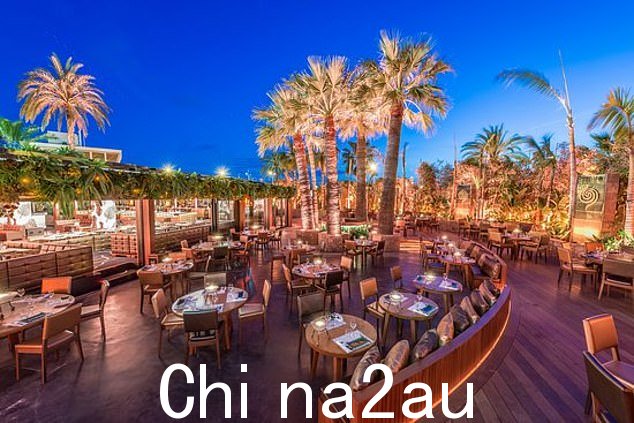 这家时尚的海滨酒吧是精英人士的夜总会,据说是伊娃·门德斯 (Eva Mendes)、Jay Z 和 U2 主唱波诺 (Bono) 最喜欢去的地方。图为:Baoli