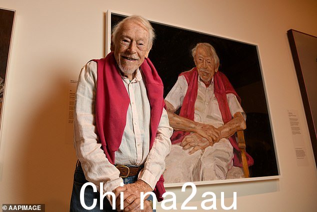 Peter Wegner 为他绘制的肖像荣获 2021 年阿奇博尔德奖