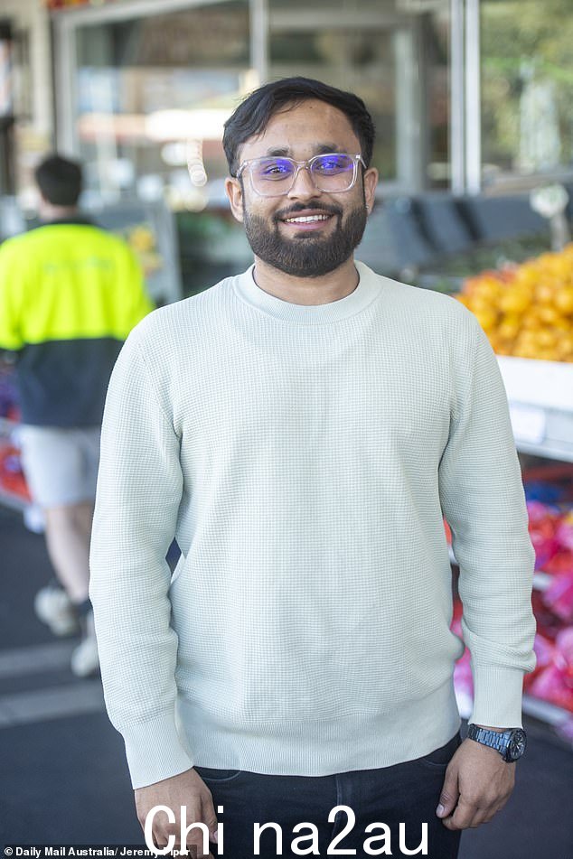 Nishant Udani(如图)四年前从孟买搬到布里斯班学习