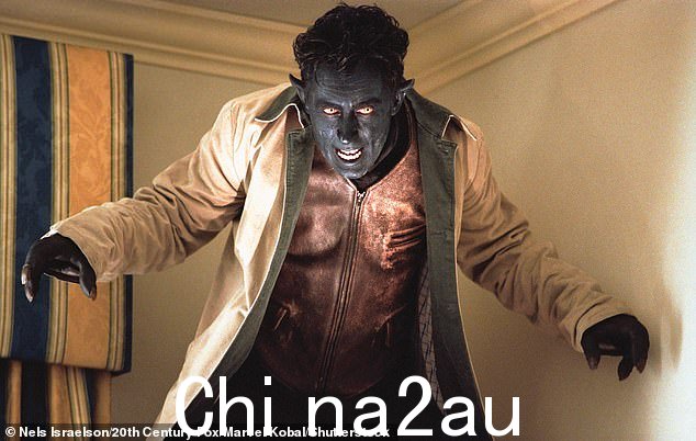 卡明,在 X 战警续集中扮演库尔特·瓦格纳/夜行者,一个亮蓝色的变种人,能够将自己和其他人立即从一个位置传送到另一个位置