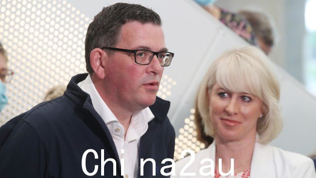 Daniel Andrews 的妻子 Catherine 当时正在开车图片:NCA NewsWire / David Crosling