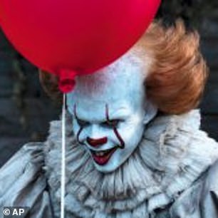 演员的表情被比作标志性小丑反派 Pennywise
