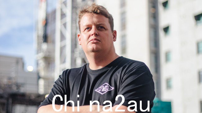 CFMEU 国家秘书扎克·史密斯 (Zach Smith) 反击了有争议的法案政府立法于周一出台。图片:CFMEU