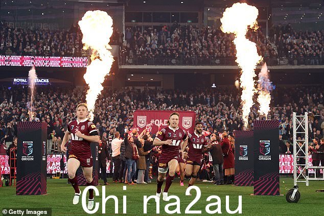 周三晚上超过 90,000 人挤满了体育场,这表明 Origin 是体育界最伟大的景观之一