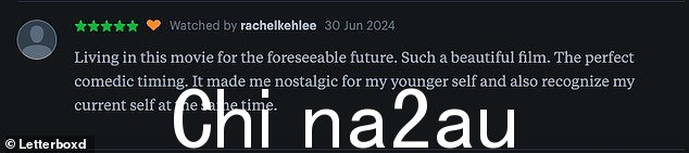 在电影评论网站 Letterboxd 上,电影的其他粉丝谈到了珍妮特星球对他们产生的持久影响