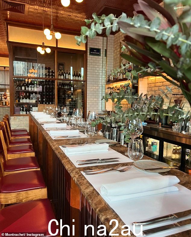 Montrachet(内部如图)不会关闭,McGrathNicol 的管理员鼓励任何有兴趣的人考虑购买