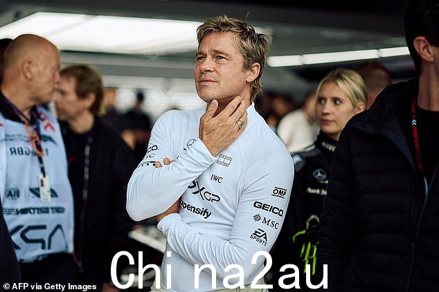 这位明星的新大片,将被称为 F1,将由刘易斯·汉密尔顿联合制作