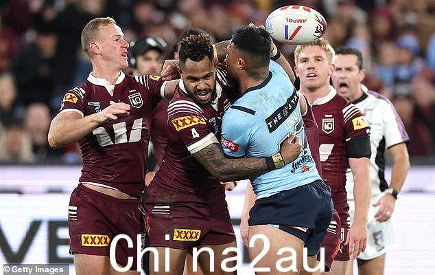 昆士兰州没有找到新南威尔士州球星 Spencer Leniu(右图)、Liam Martin 和 Cameron Murray 等人的答案