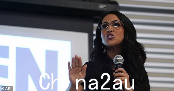 2024 年 6 月 25 日星期二,共和党女议员 Lauren Boebert 在科罗拉多州温莎举行的初选观察派对上向支持者发表讲话(美联社照片/David Zalubowski)