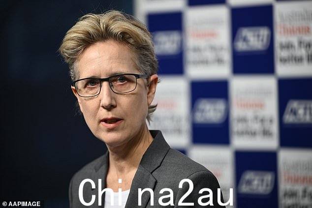 ACTU 秘书 Sally McManus 呼吁那些受到刑事指控的人下台