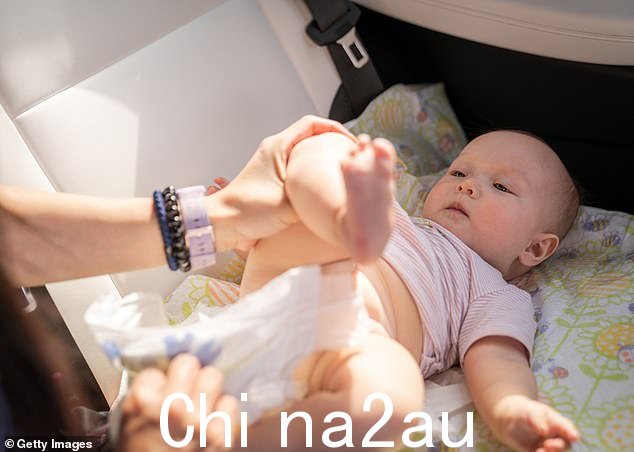 价格也推荐在卫生间而不是在座位上更换婴儿尿布,并使用提供的袋子来处理脏尿布