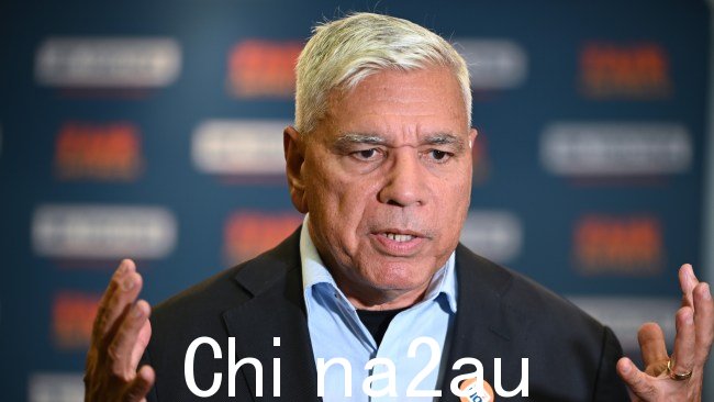 Mundine 先生在达博地区委员会提出澳大利亚日提案后对其进行了猛烈抨击。图片:NCA NewsWIRE / John Gass