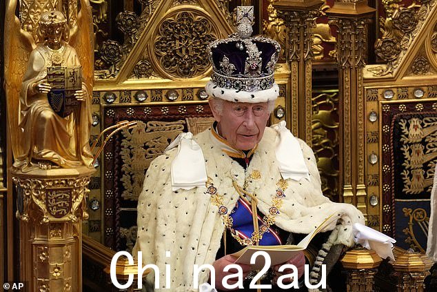 查尔斯度过了“非常忙碌”的一周,包括参加周三的议会开幕式